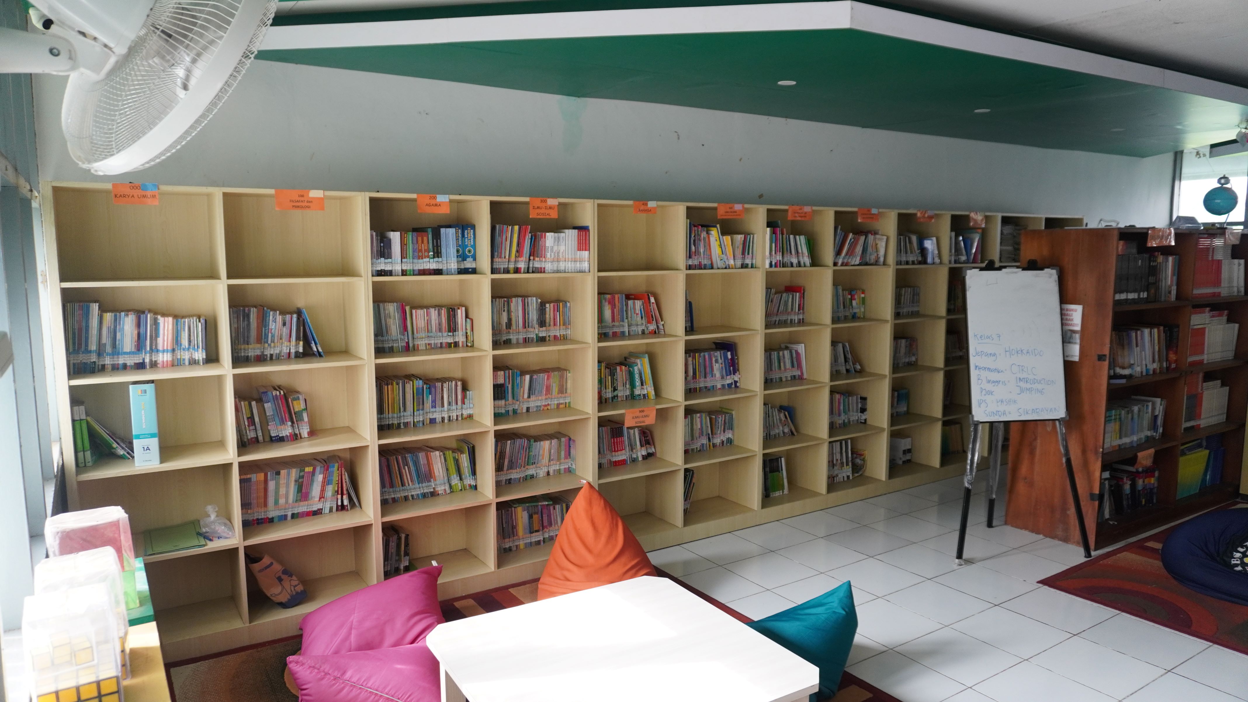 Fasilitas Perpustakaan yang Nyaman